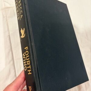 Fourth Wing Hardcover Book by Rebecca Yarros